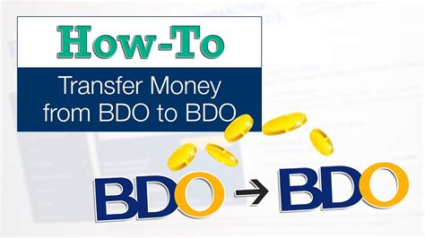 BDO to BDO: How to Transfer Money to Another BDO Account .